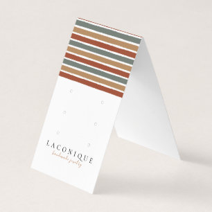 Jewellery Display Abstract Modern Business Card