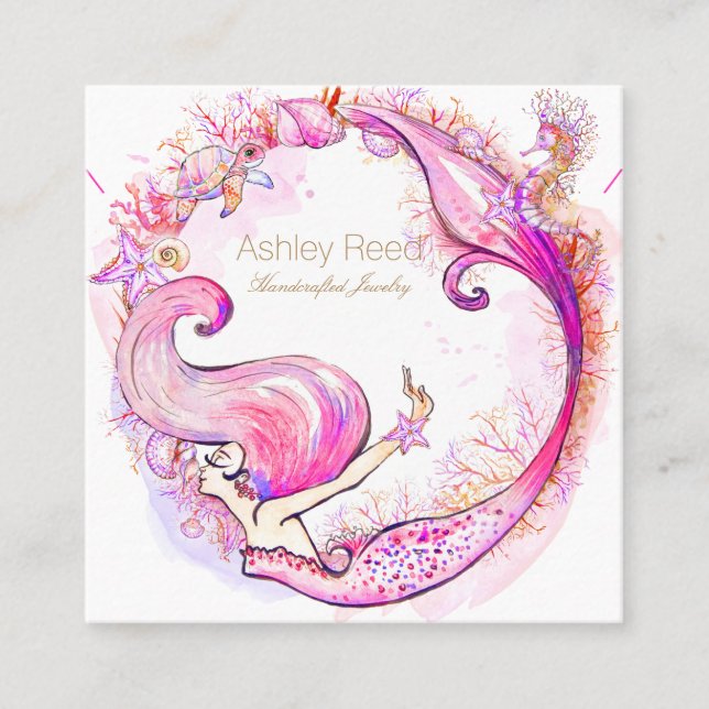 Jewellery Display Card - Necklace (Front)