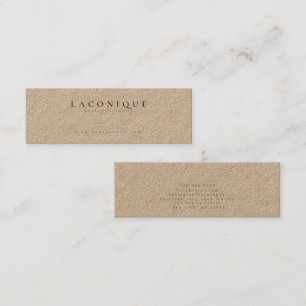 Jewellery Display Jewellery Earring Kraft Mini Business Card