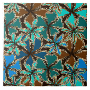 Jewellery Flowers Tile