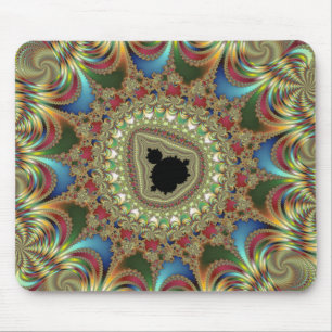 Jewellery Fractal Mouse Pad