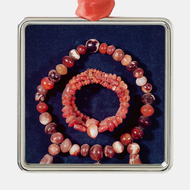 Jewellery from Khorsabad, Iraq Metal Tree Decoration (Front)