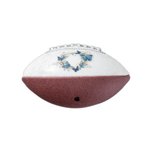 Jewellery Heart with Butterflies Morpho Football