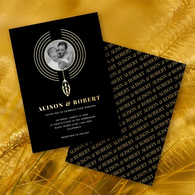 Jewellery inspired frame, leaf and photo wedding (Creator Uploaded)