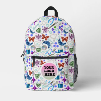 Jewellery Making & Beading Gift crafter Printed Backpack