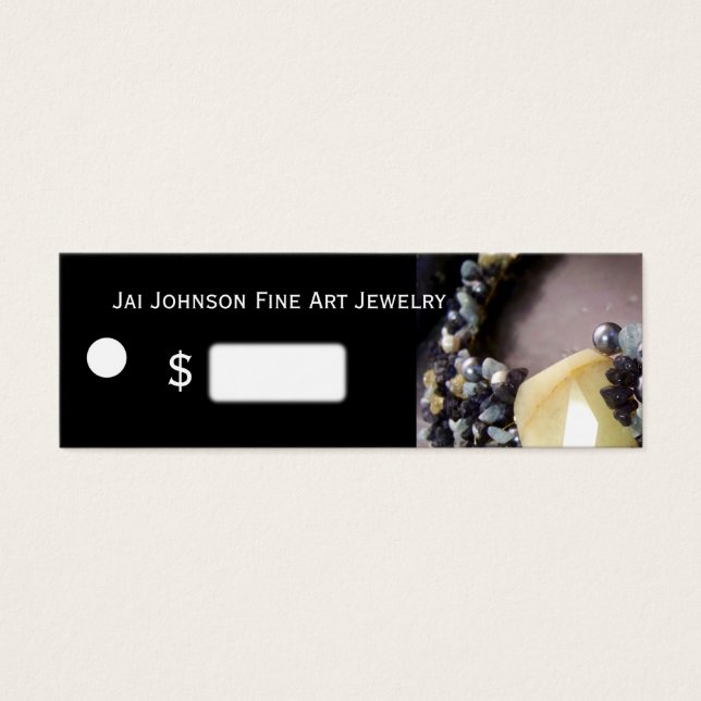 Jewellery Merchandise Price Tags (Front)