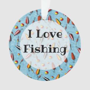 Jewellery - Pendant - Fishing Bobs and Lures Ornament