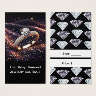 Jewellery Price Tags Diamond Custom Price Tags