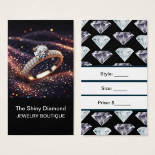Jewellery Price Tags Diamond Custom Price Tags