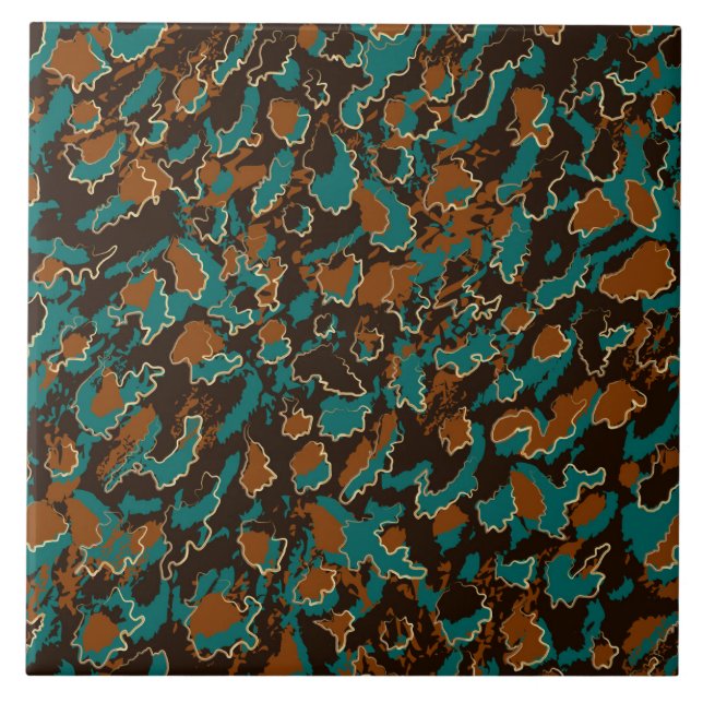 Jewellery Spotted Green Tile (Front)