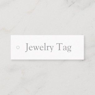 Jewellery Tag 