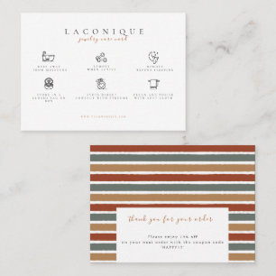  Jewelry Care Instructions   Abstract   Pastel Business Card