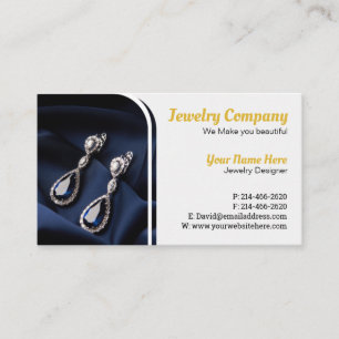 Jewelry Designer /Seller Business Card