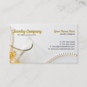 Jewelry Designer /Seller Business Card