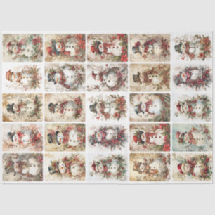 Jewelry Maker Snowman Tissue Paper