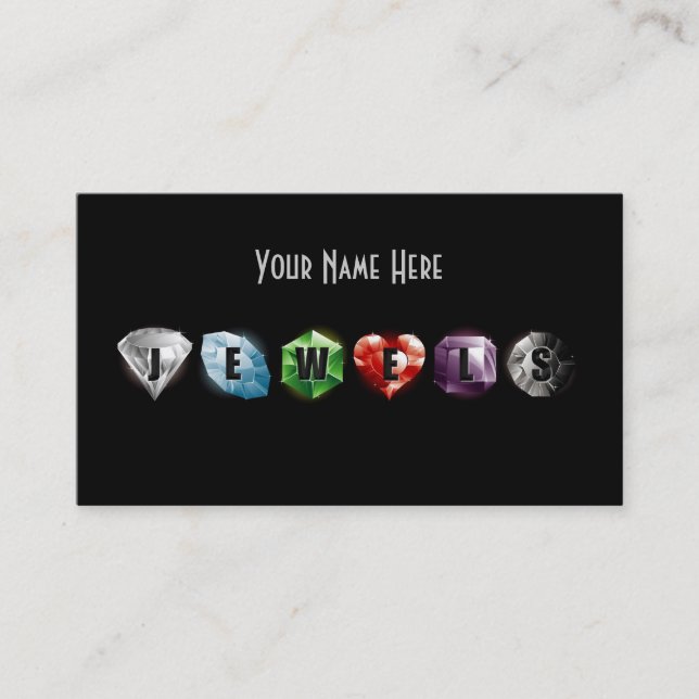 Jewels Business Card (Front)
