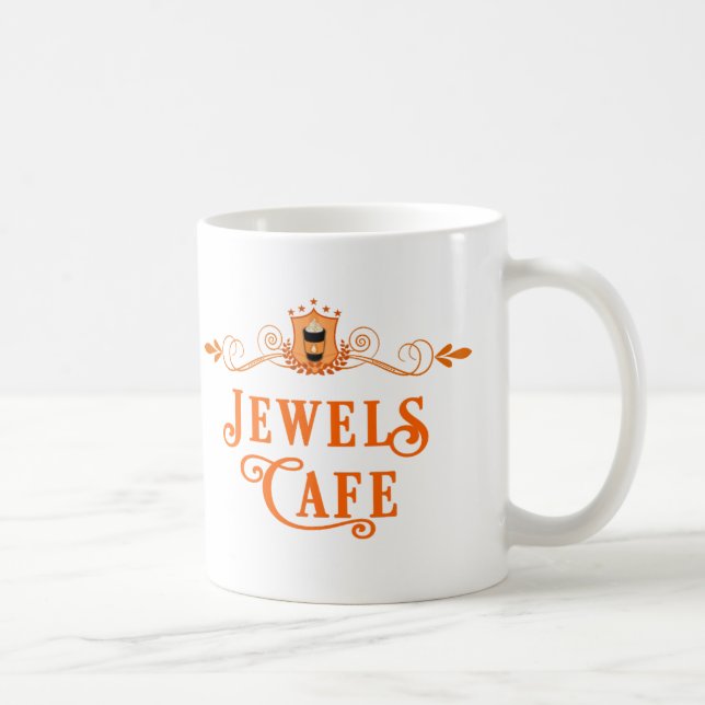 Jewels Cafe Coffee Mug (Right)