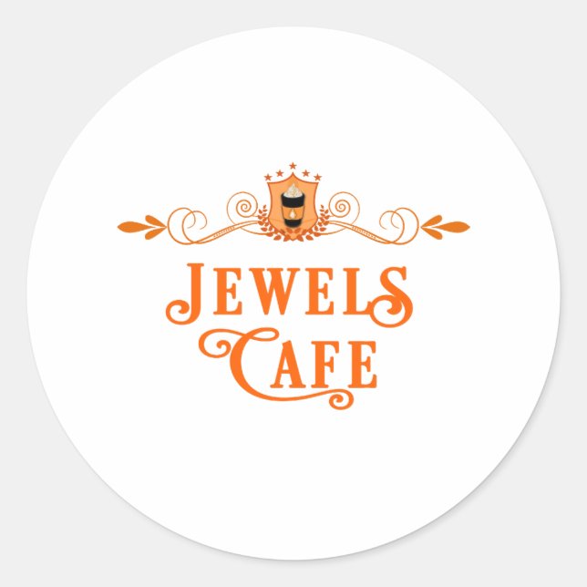 Jewels Cafe sticker (Front)