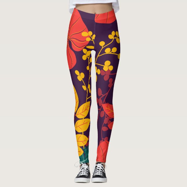 Jewels of Nature Leggings (Front)