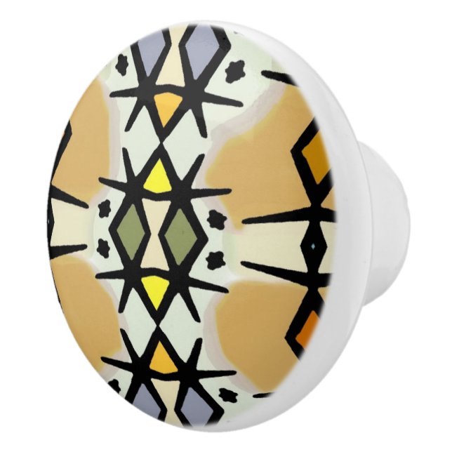 Jewels of the Congo - ceramic pull (Right)