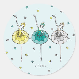 Jewels Stecker Classic Round Sticker