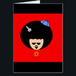 Jewfro<br><div class="desc">Greeting Card Vertical Template</div>