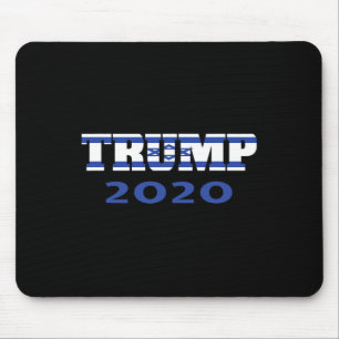 Jewish American Jew For Trump Supporter Israel Fla Mouse Pad