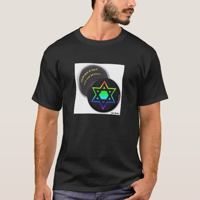 Jewish and Gay  You can be both T-Shirt (Front)