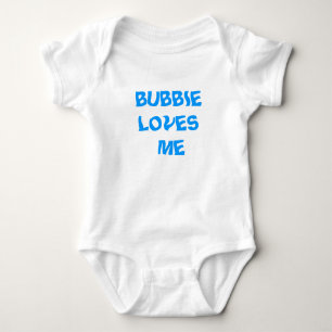 JEWISH BABY TODDLER BUBBIE LOVES ME BABY BODYSUIT