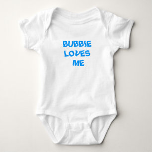 JEWISH BABY TODDLER BUBBIE LOVES ME BODYSUIT