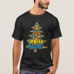 Jewish Christmas Tree Happy Hanukkah Chanukah T-Shirt<br><div class="desc">Jewish Christmas Tree Happy Hanukkah Chanukah Dreidel Jewish Shirt</div>