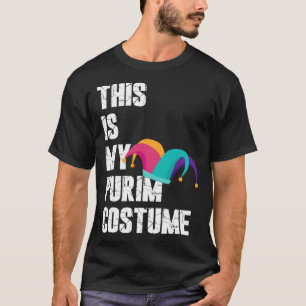 Jewish Festival Purim Costume This Is My Purim Cos T-Shirt