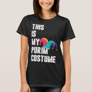 Jewish Festival Purim Costume This Is My Purim Cos T-Shirt