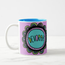 Jewish Gift Coffee Mug-Devorah