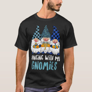 Jewish Gnome Happy Chanukah Hanukkah Hanging With T-Shirt
