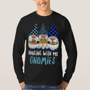Jewish Gnome Happy Chanukah Hanukkah Hanging With T-Shirt