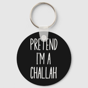 Jewish Hanukkah Challah Easy Halloween Costume  Key Ring