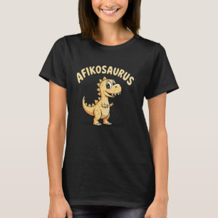 Jewish Hebrew Passover Dinosaur Afiko Saurus Afiko T-Shirt