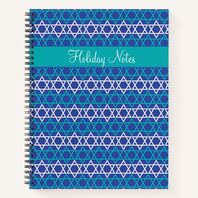 Jewish Holiday Planner: Your Festive Organiser Notebook (Front)