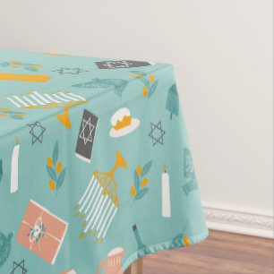 Jewish Holidays Tablecloths - Customised Sizing 