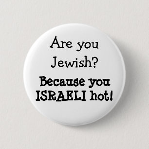 Jewish Humour Button