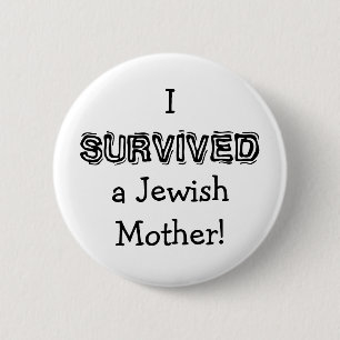 Jewish Humour Button