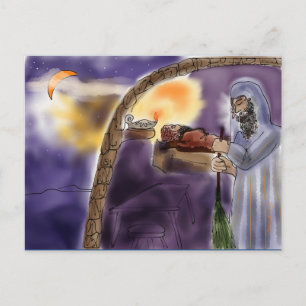 Jewish Life Learning Card: Bikur Holim Postcard