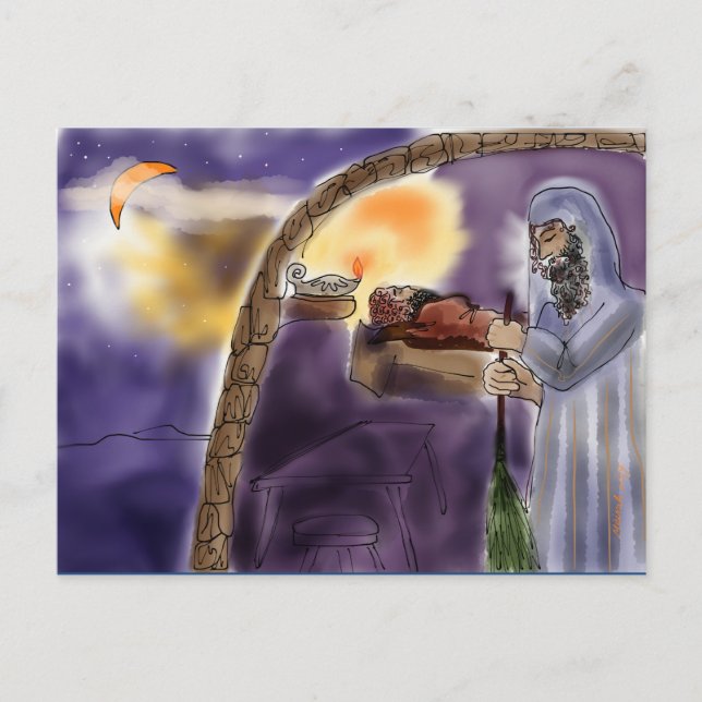 Jewish Life Learning Card: Bikur Holim Postcard (Front)