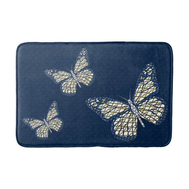 Jewish Monarch Bath Mat (Front)