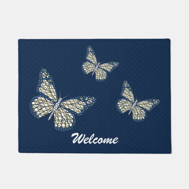 Jewish Monarch Doormat (Front)