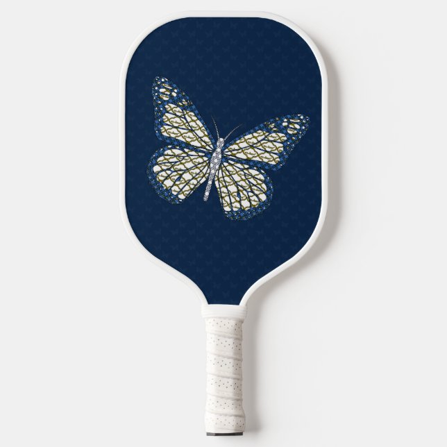 Jewish Monarch Pickleball Paddle (Front)