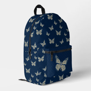 Jewish Monarch Printed Backpack