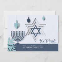 Jewish Moving Announcement