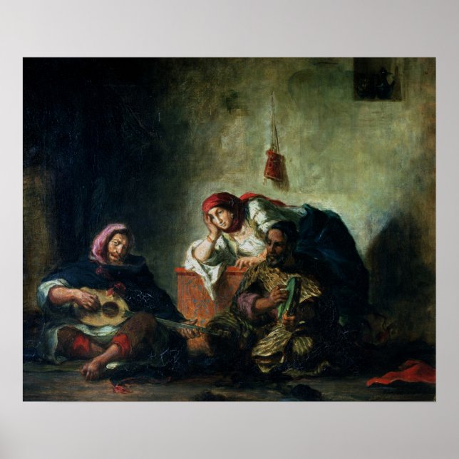 Jewish Musicians in Mogador, 1847 Poster (Front)